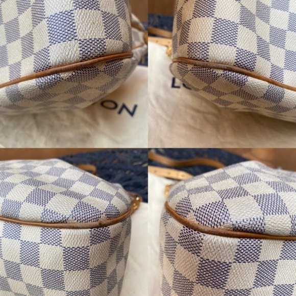 SOLD Louis Vuitton Damier Azur Siracusa MM Crossbody - Picture 13 of 15